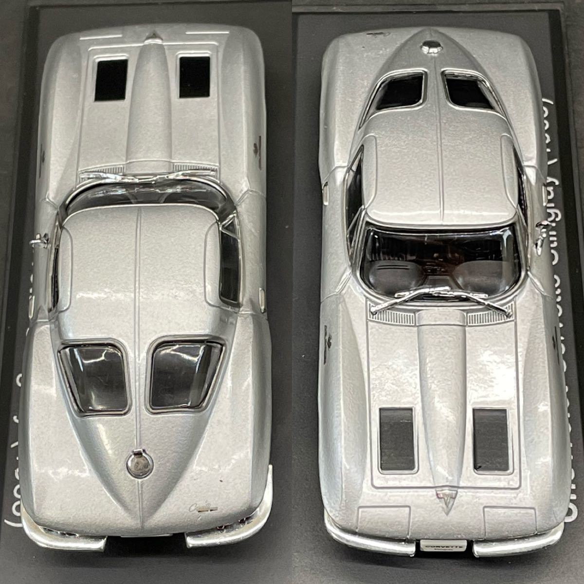 ■シボレー コルベット スティングレイ(1963)■アシェット■Corvette Stingray■1/43■国産名車コレクション■ミニカー■ケース入り■_画像9