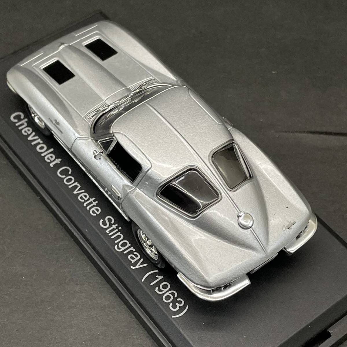 ■シボレー コルベット スティングレイ(1963)■アシェット■Corvette Stingray■1/43■国産名車コレクション■ミニカー■ケース入り■_画像6