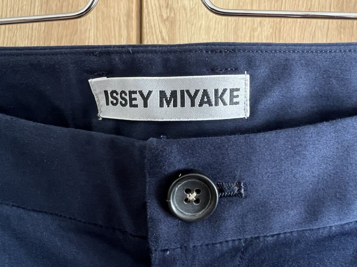 ISSEY MIYAKE イッセイミヤケ ネイビー パンツ 2_画像2