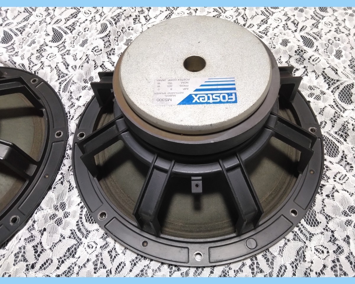 FOSTEX ラボラトリシリーズ 30cm フルレンジスピーカー MS300 一般 FOSTEX ラボラトリシリーズ 30cm フルレンジスピーカー MS300 一般