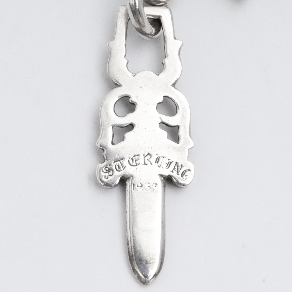 CHROME HEARTS 3トリンケッツペンダント シルバー クロムハーツ 3TRINKETS ネックレストップ_画像4