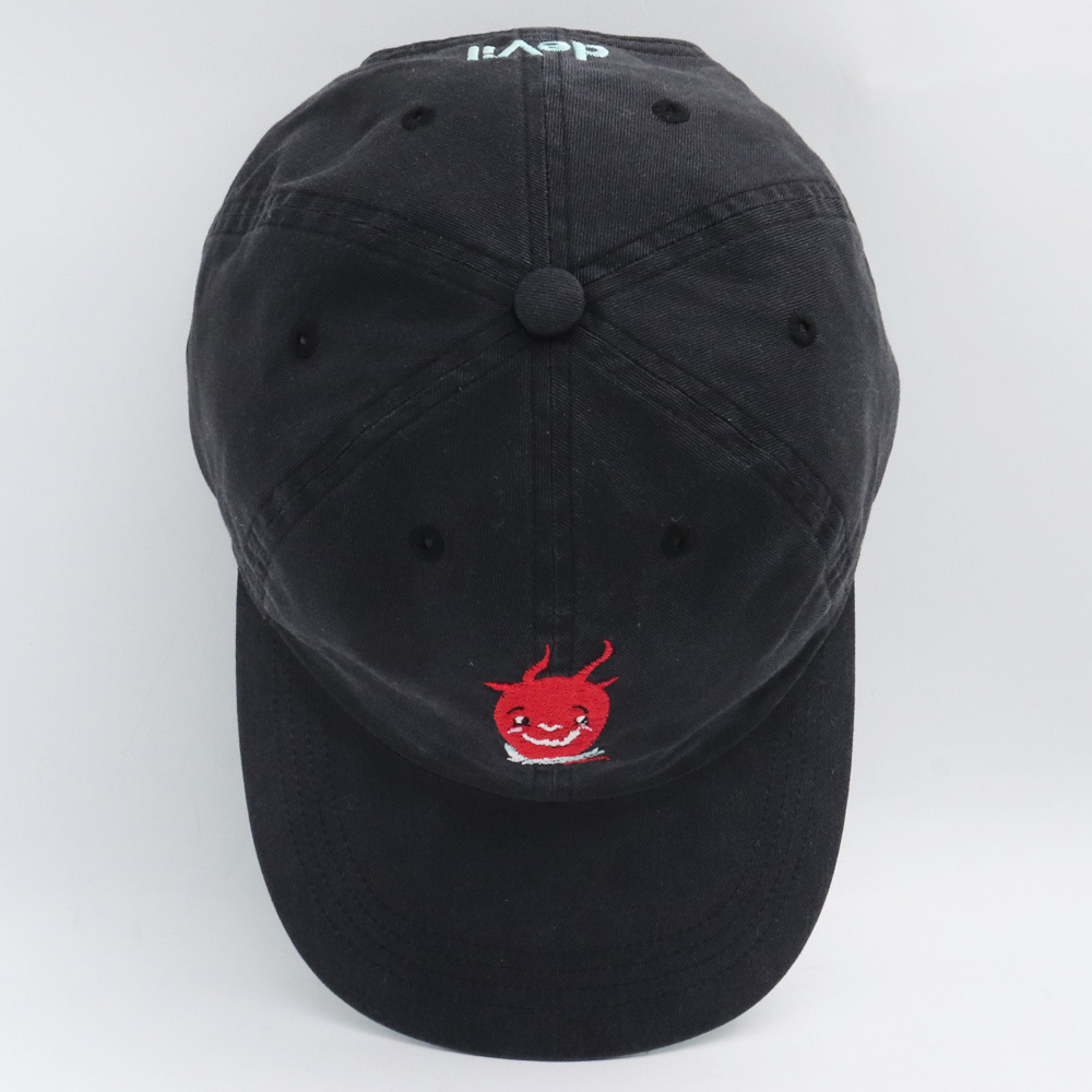 SAINT MICHAEL CAP DEVIL BLACK SM-A23-0000-048 セントマイケル デビルキャップ ブラック_画像7