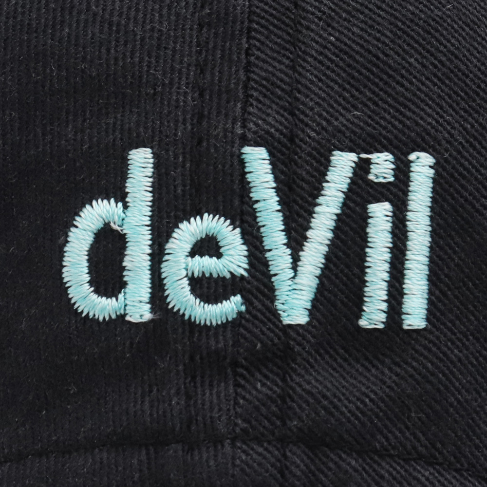 SAINT MICHAEL CAP DEVIL BLACK SM-A23-0000-048 セントマイケル デビルキャップ ブラック_画像6