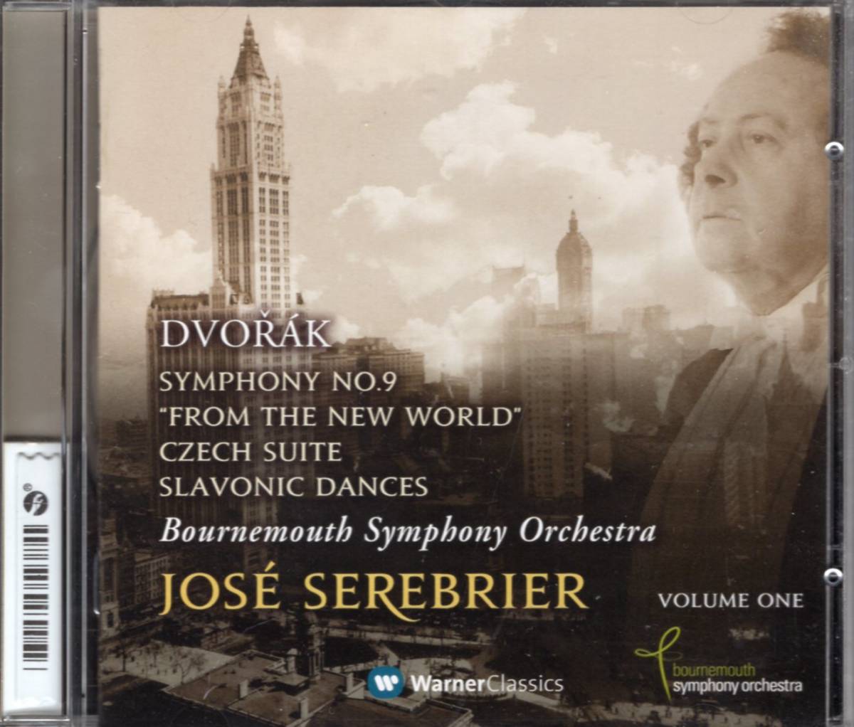 セレブリエール　ドヴォルザーク：スラヴ舞曲OP,46-1　交響曲第9番「新世界より」　チェコ組曲　スラヴ舞曲OP.72-2　WARNER輸入盤_画像1