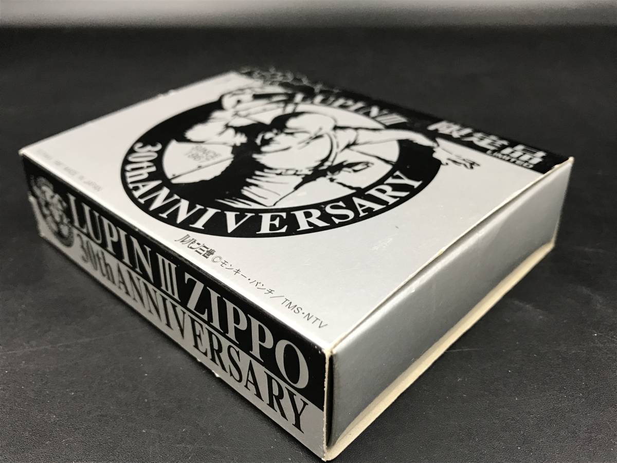 SE0117-03◆ルパン三世 限定品 ZIPPO No.31468 30th ANNIVERSARY ジッポーライター 着火未確認 喫煙グッズ_画像8