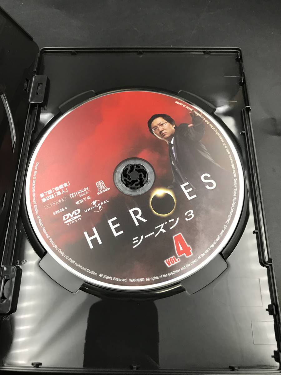 SE0116-19◆HEROS SEASON3 ヒーローズ DVD BOX1 再生未確認_画像5