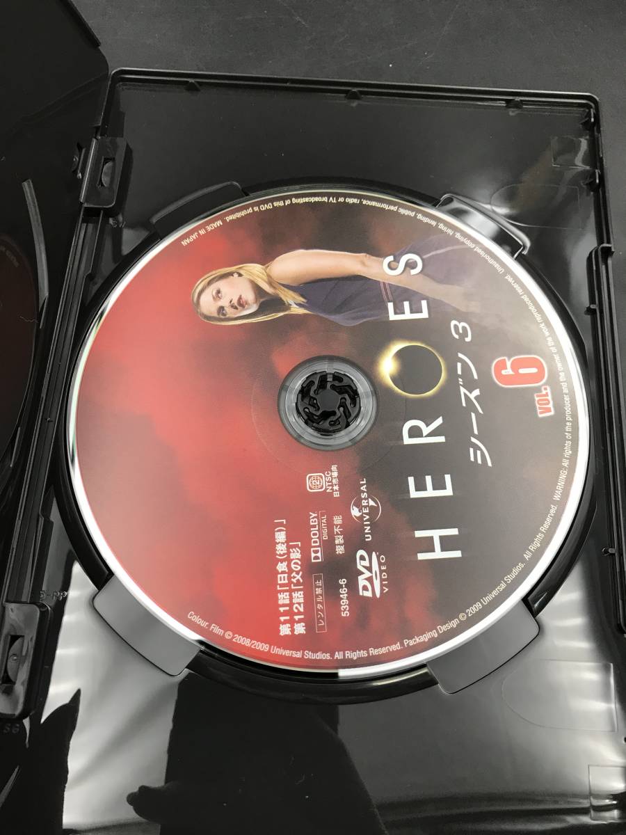 SE0116-19◆HEROS SEASON3 ヒーローズ DVD BOX1 再生未確認_画像7