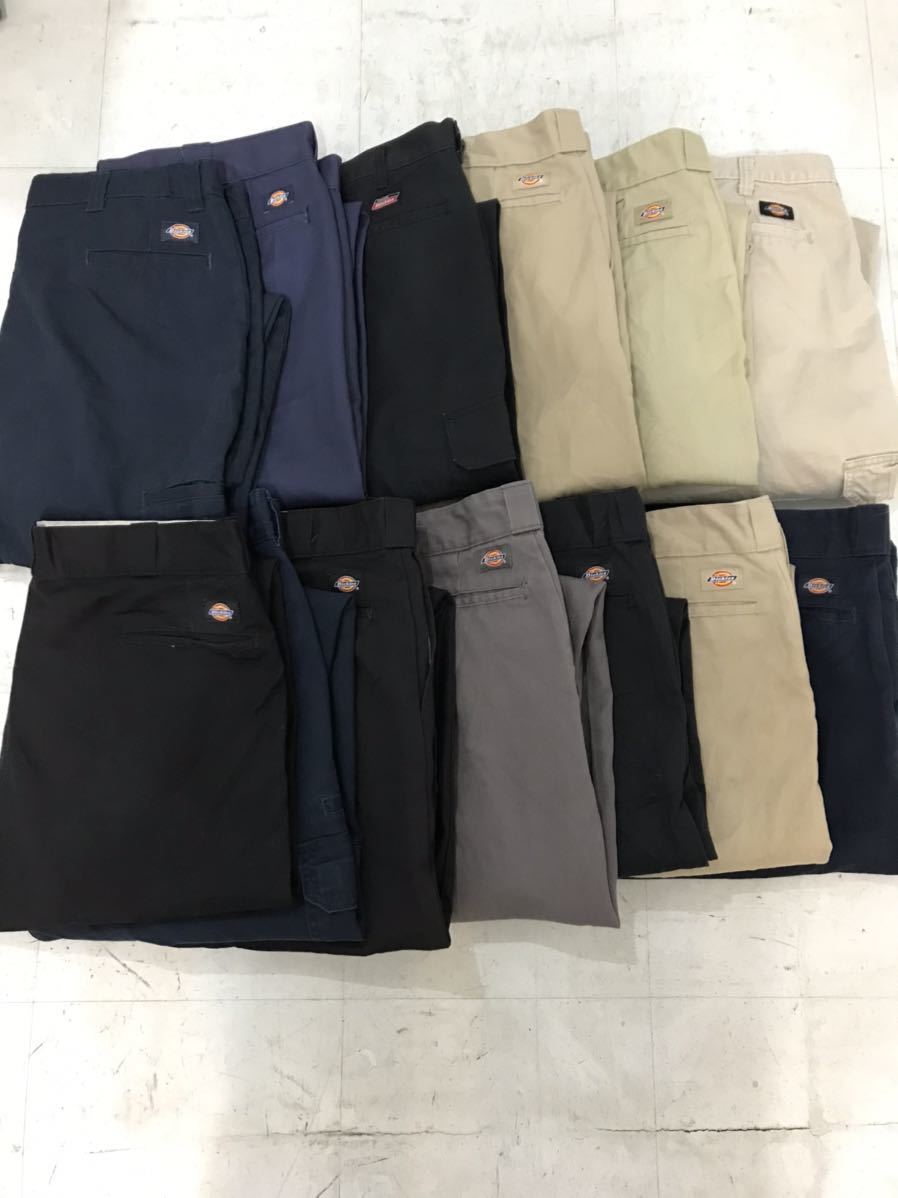 ディッキーズ Dickies ワークパンツ 古着 古着卸 13本おまとめ　大きいサイズxl以上多め　874 カーゴ　ワーク　色サイズ方式バラアソート_画像1