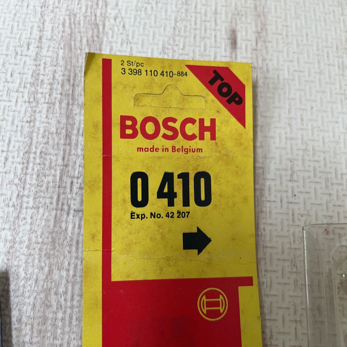 ［100918］BOSCH ワイパーブレード　0 410 ベルギー　適応車種は画像にあります_画像6