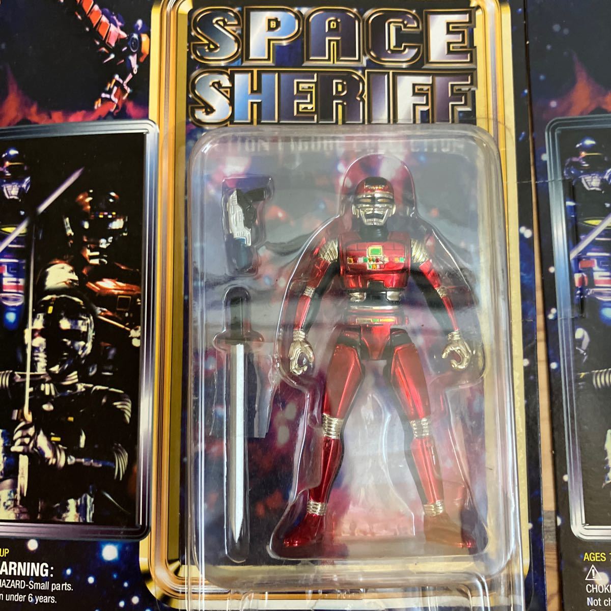 【未開封】ギャバン、シャリバン、シャイダー、一乗寺烈SPACE SHERIFF ACTION FIGURE COLLECTION 、ギャバン東映特撮ヒーロー_画像4