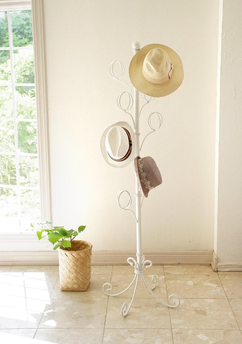  hat tree 10 piece. hat . neat many storage white color 