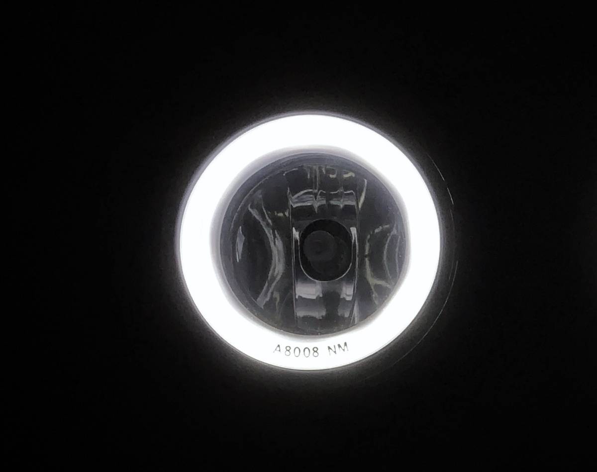  Nissan original OP white LED ilmi ring foglamp left right E52 Elgrand C26 Serena ZE0 leaf Y51 Fuga T31 X-trail J32