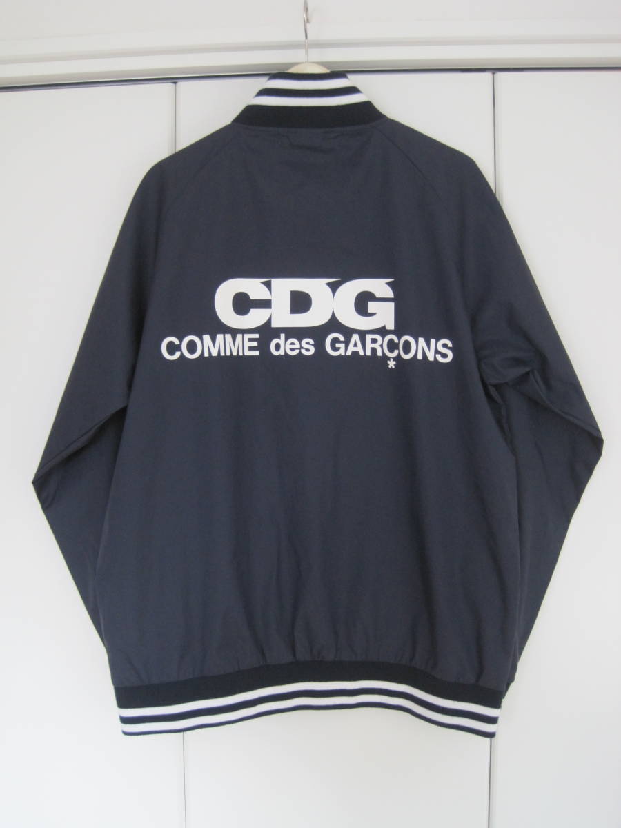 GOOD DESIGN SHOP COMME des GARCONS コムデギャルソン バックロゴプリント　ナイロンコーチジャケット　L　　AD2015_バック