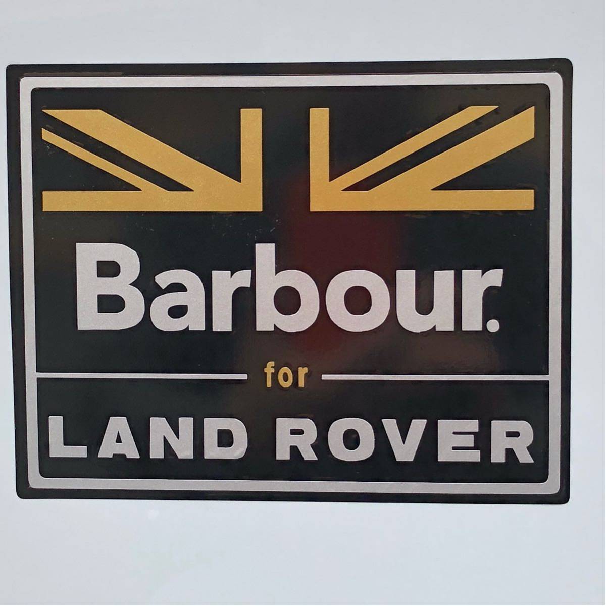 ステッカー Barbour for LANDROVER_画像1