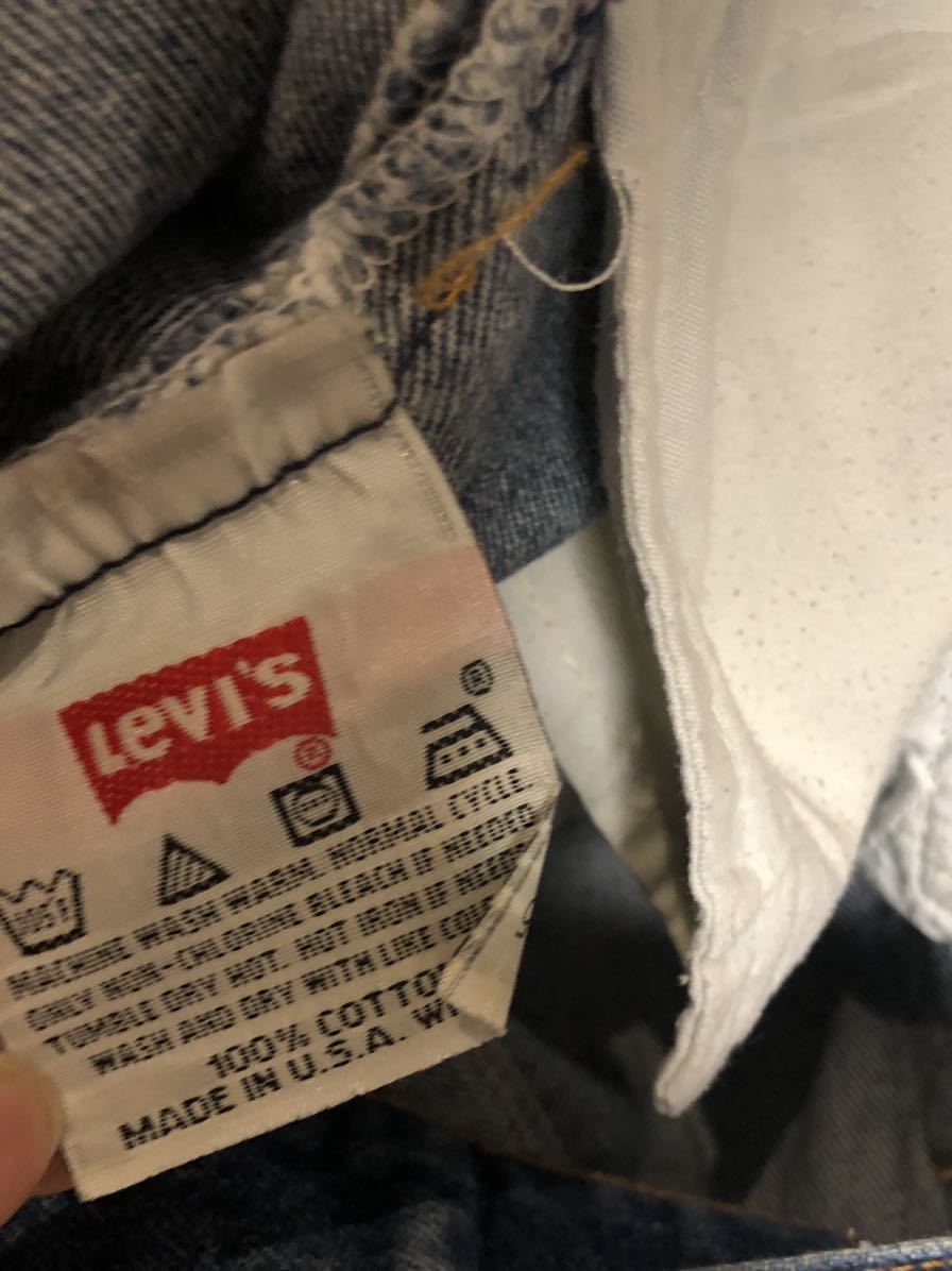 リーバイスUSA ビンテージデニム60s LEVI'S 505赤耳リーバイス501 XXヴェトモンバレンシアガシュプリームLEEアローズディーゼル古着_画像5