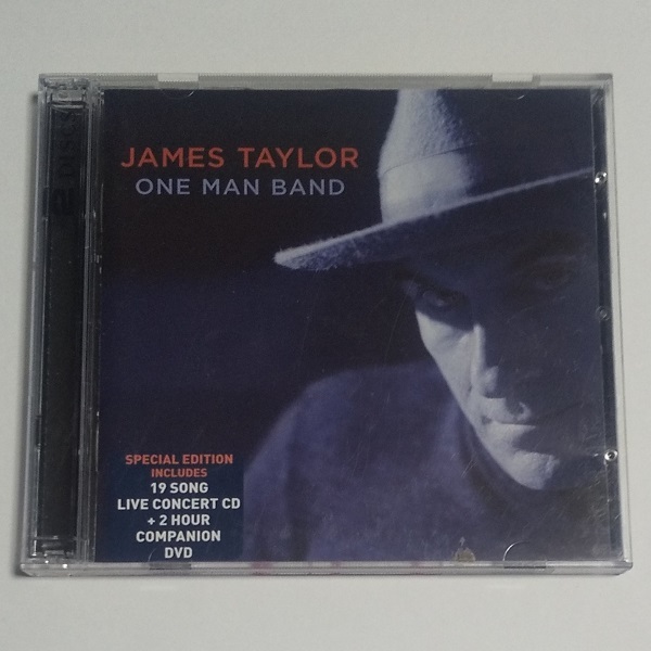 CD＋DVD★JAMES TAYLOR「ONE MAN BAND」ジェイムス・テイラー_画像1