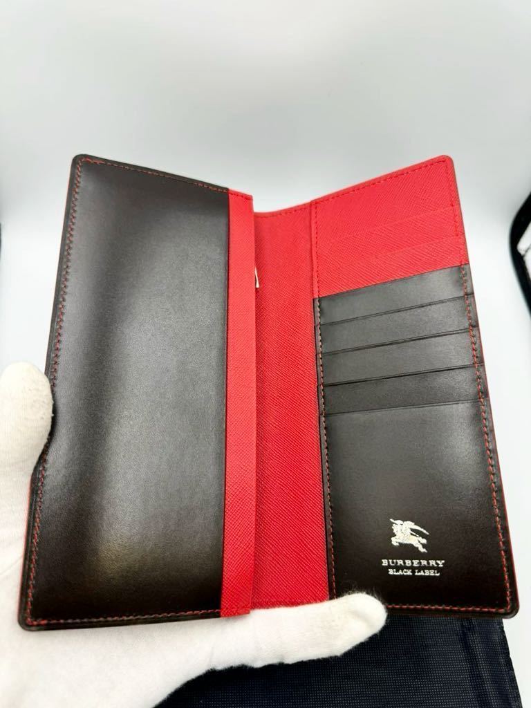 未使用品 バーバリー ブラックレーベル 長財布 ダークブラウン 未使用品 バーバリー ブラックレーベル 長財布 ダークブラウン