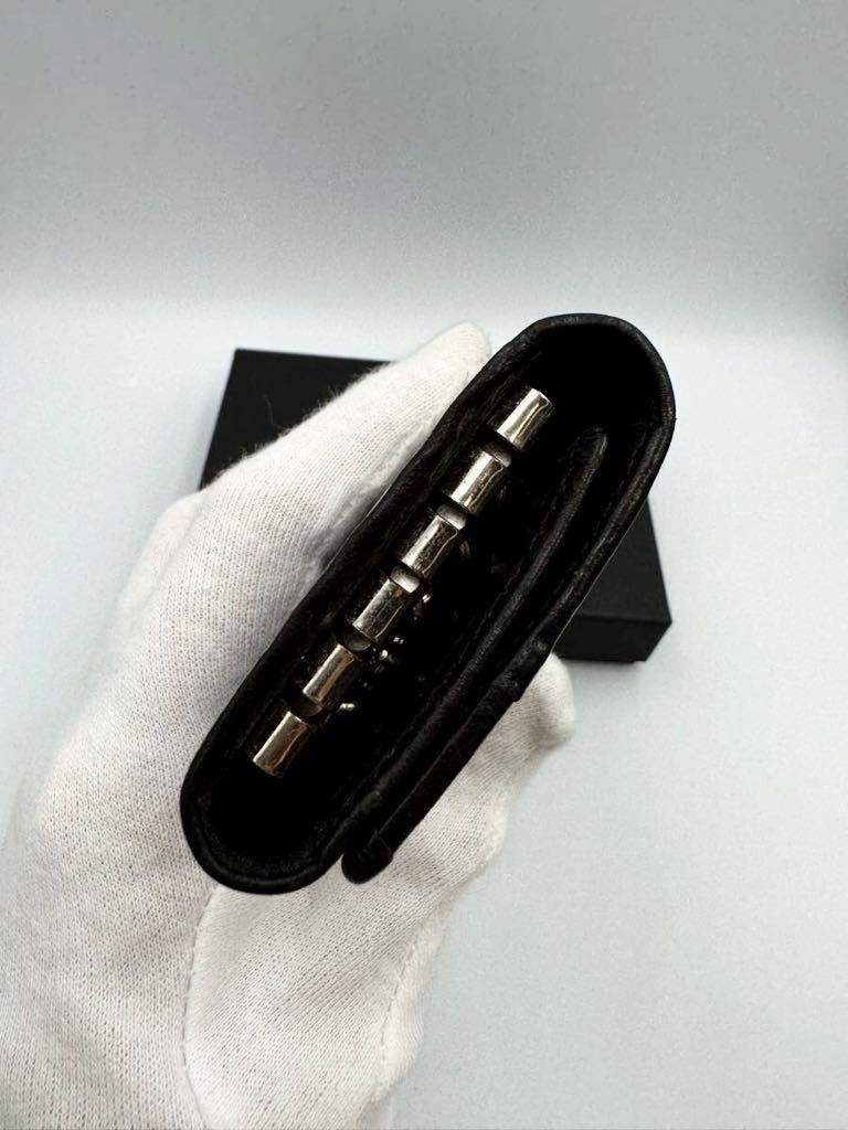 美品 ブラックレーベル クレストブリッジ キーケース ブラック 美品 ブラックレーベル クレストブリッジ キーケース ブラック