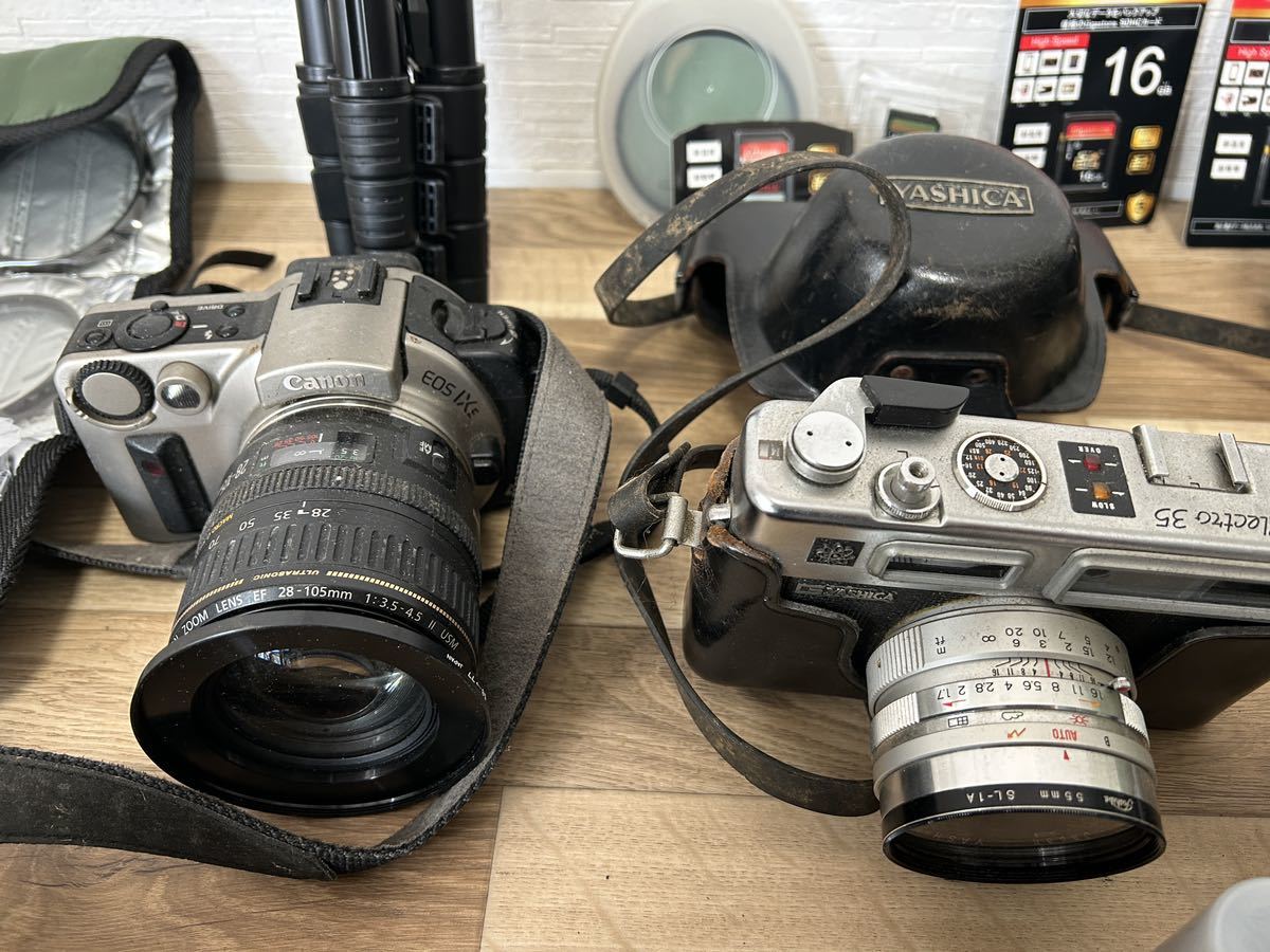 「10円スタート」Canon レンズ　カメラ OLYMPUS フィルムカメラ ヤシカ　フィルム　スタンド　カメラおまとめ　キャノン_画像2