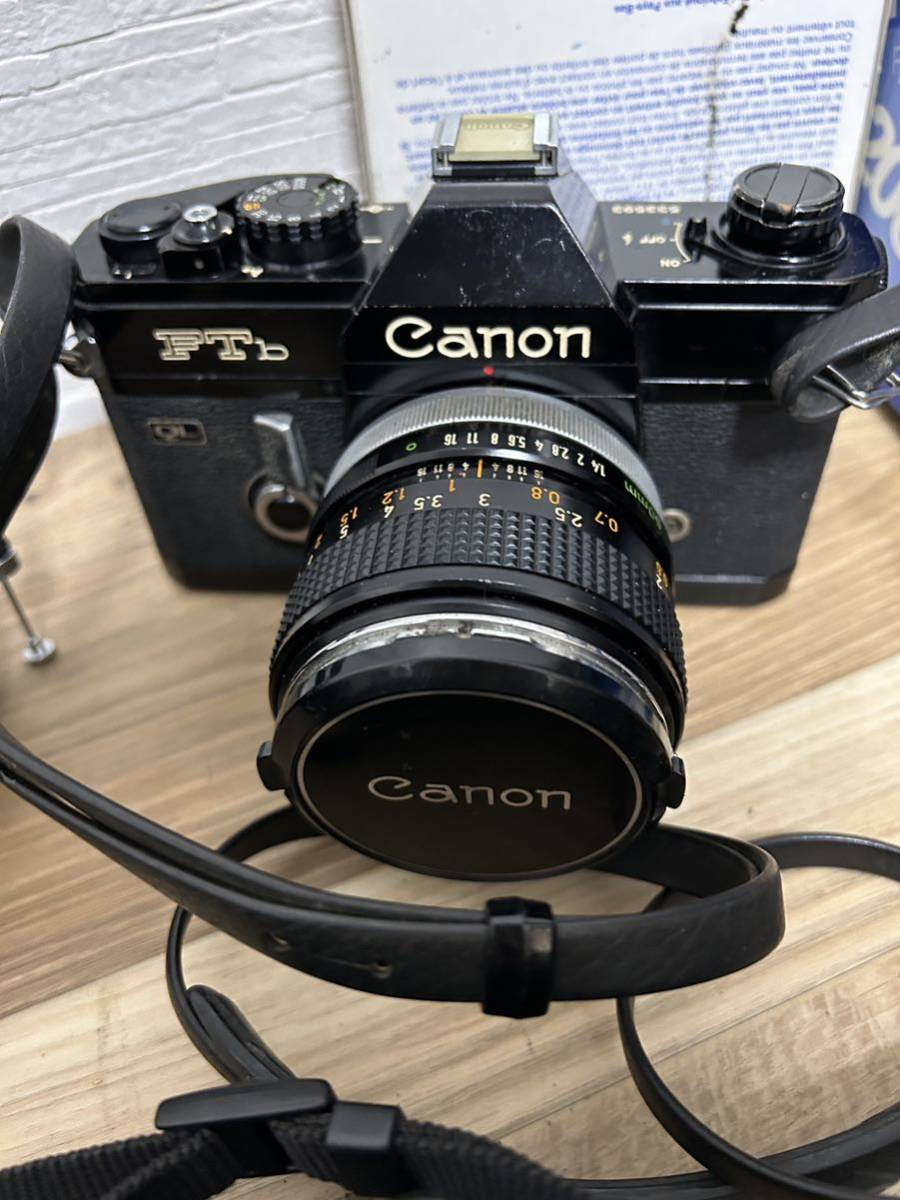 「10円スタート」カメラ　レンズ おまとめCanon PENTAX フジカ　ポラロイド　EOS キャノン フィルムカメラ フラッシュ　CanonFTb_画像6