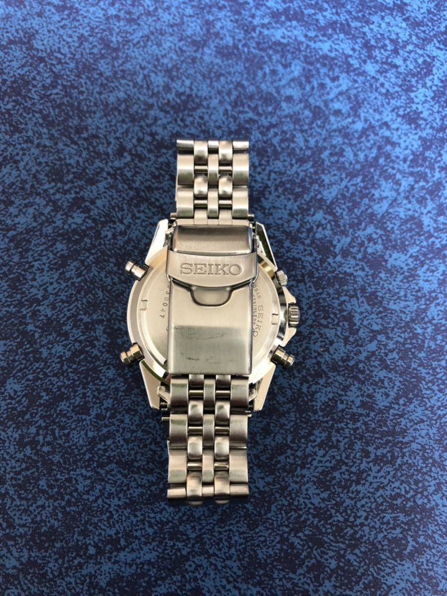 seiko セイコー クォーツ パイロットクロノグラフ _画像6