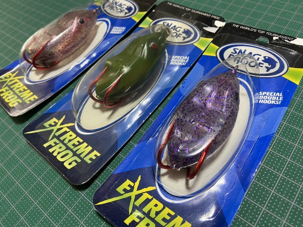 エクストリームフロッグ　7個セット　新品未使用　スナッグプルーフ　雷魚　フロッグ 【送料無料】_画像4