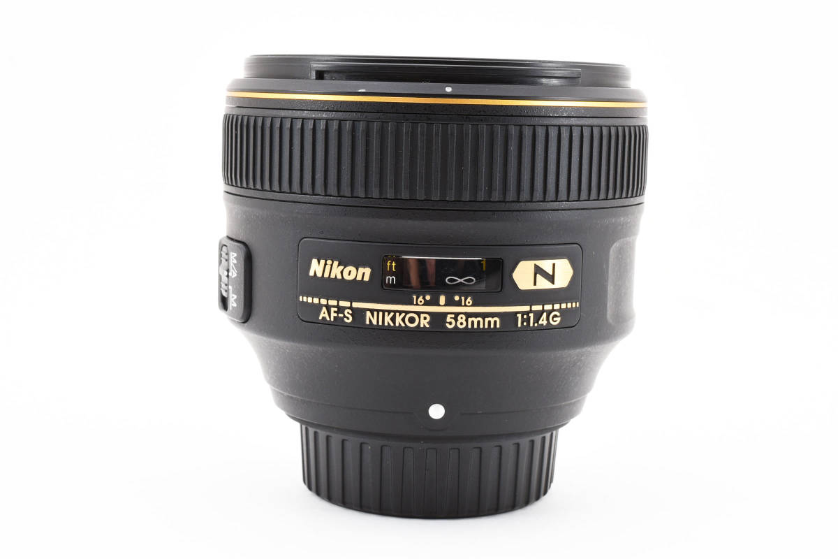 ■ 美品 ■ ニコン　Nikon AF-S 58mm F1.4G Nコート #JA23KT83DB_画像8