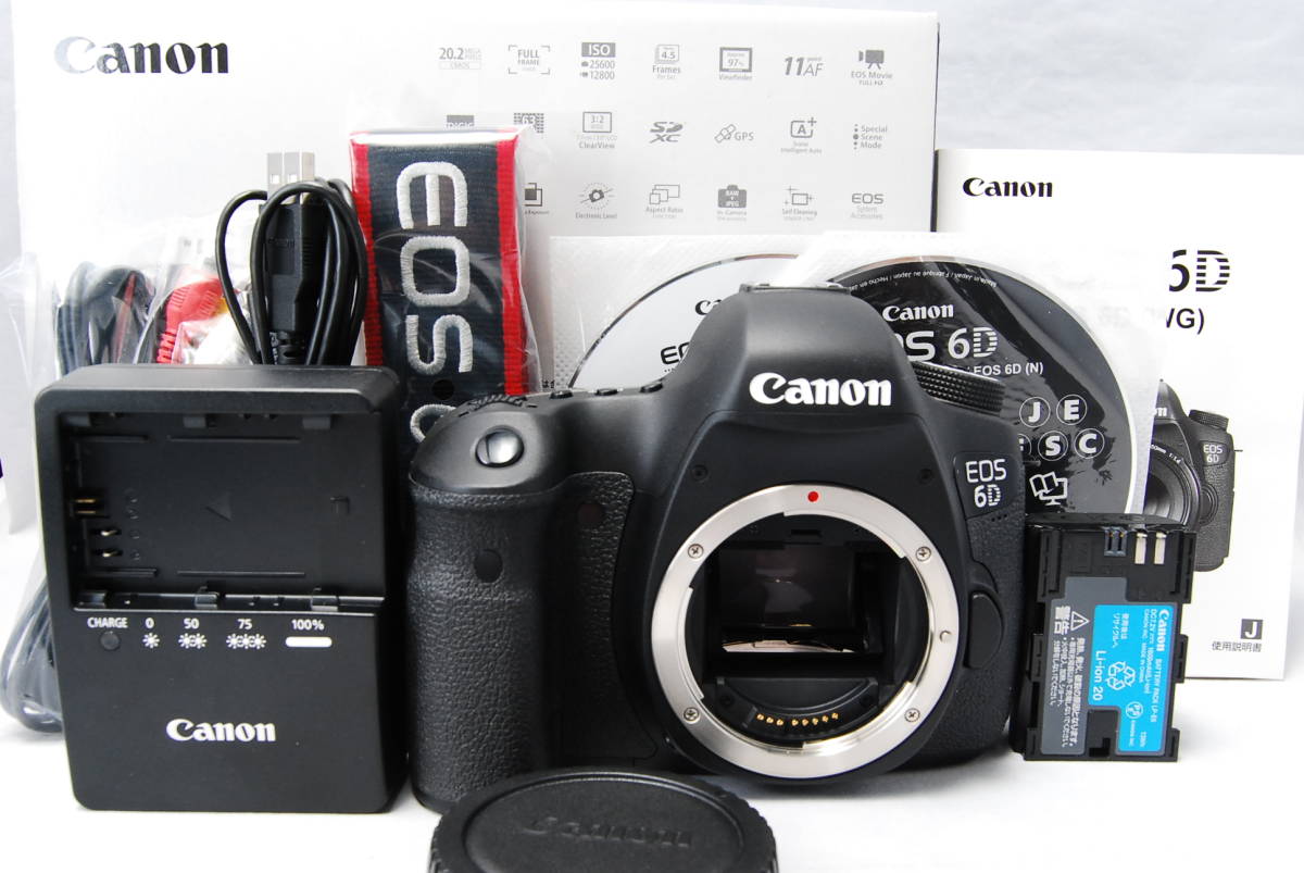 ■美品■キャノン Canon EOS 6D ボディ 付属品多数 デジタル一眼 01Y38727593_画像1