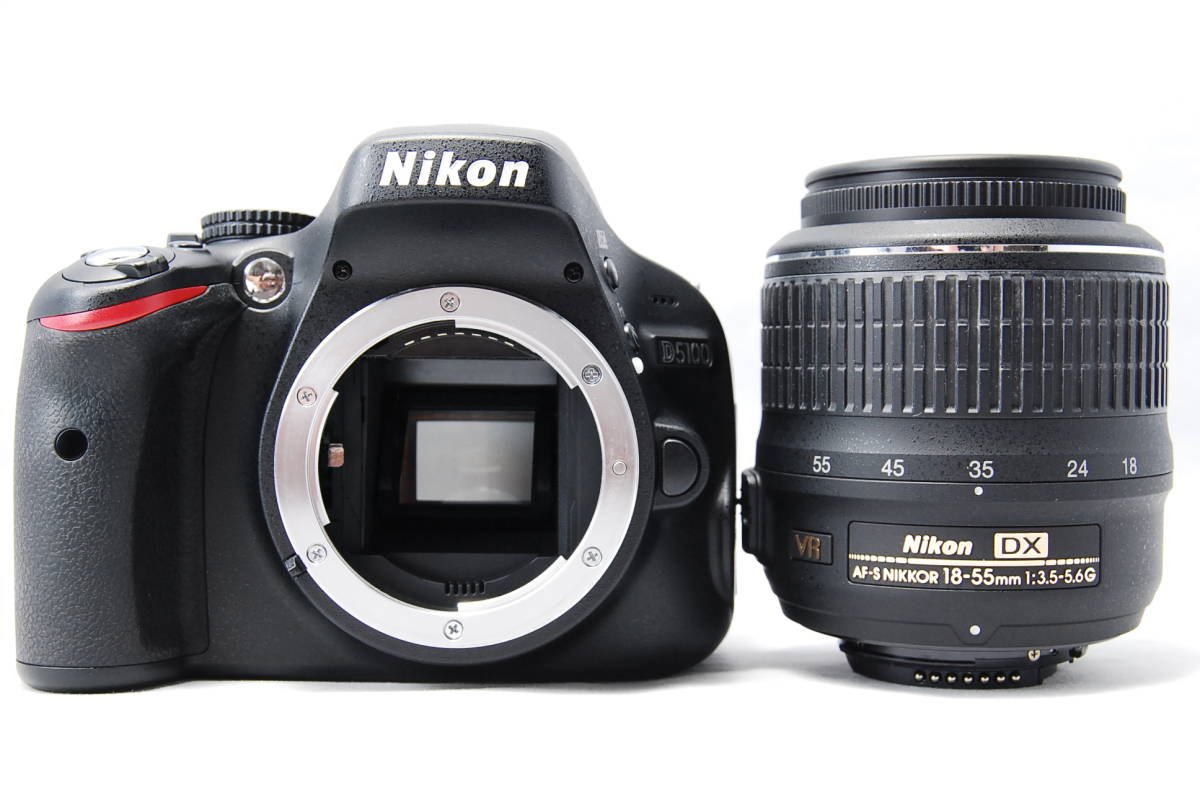 ■美品■ニコン Nikon D5100 18-55 VR レンズキット AF-S DX NIKKOR 18-55mm F3.5-5.6 G VR 01Y39428581_画像7