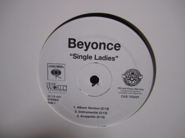 Beyonce / Single Ladies / If I Were A Boyの画像1