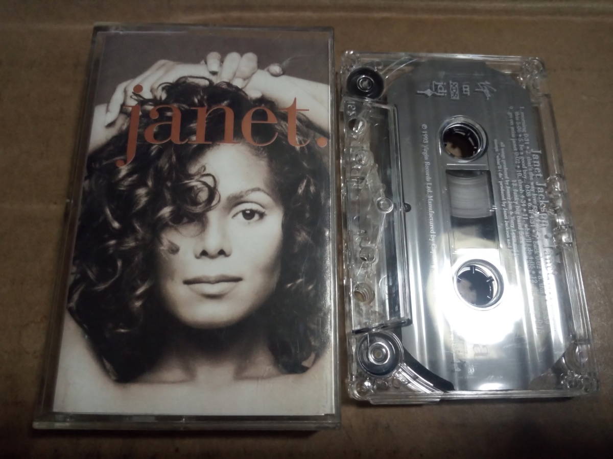 ジャネット・ジャクソン　Janet.　カセットテープ