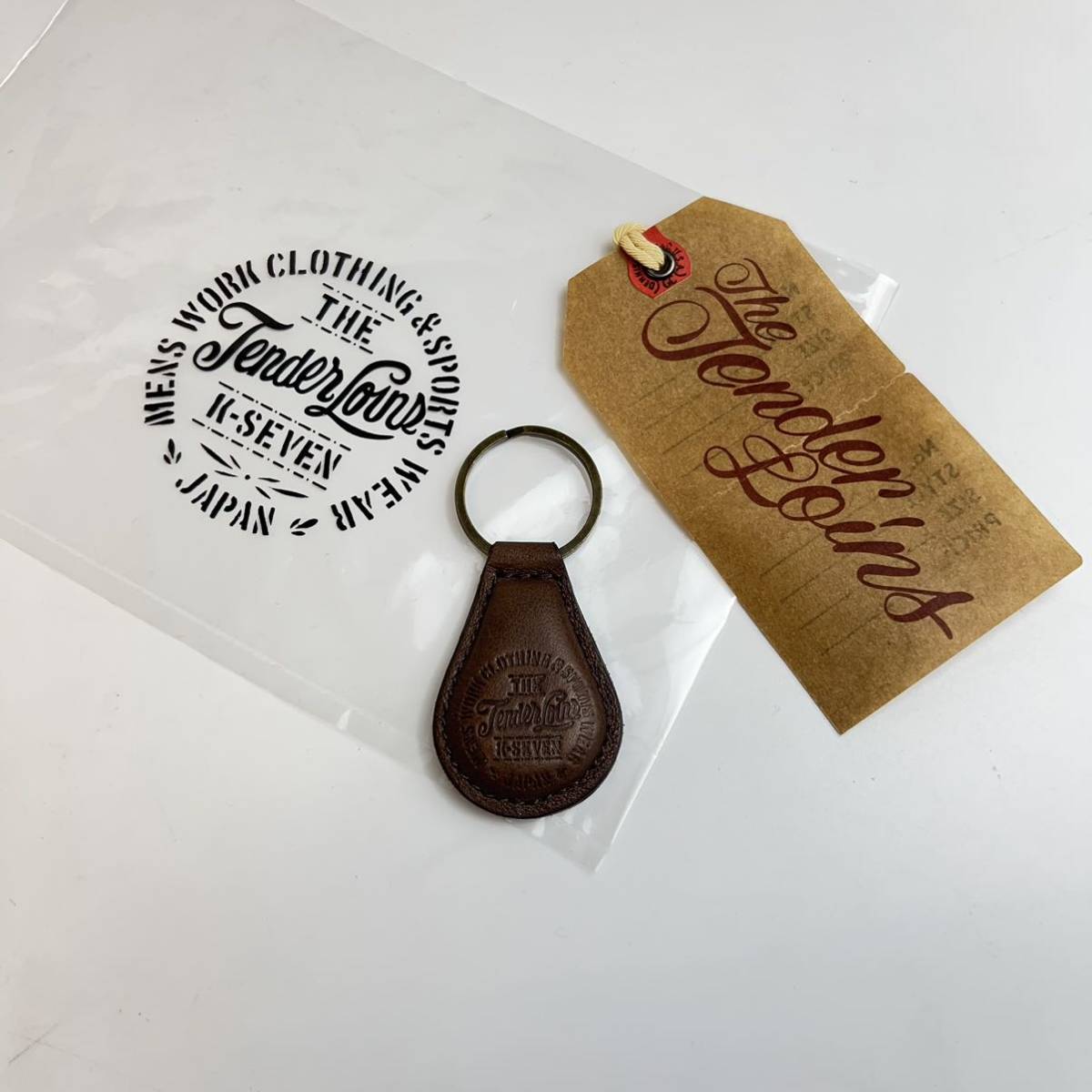 PORTER テンダーロイン キーホルダー レザー ブラウン tenderloin T-Key holder BROWN 新品 未使用保管品 _画像1