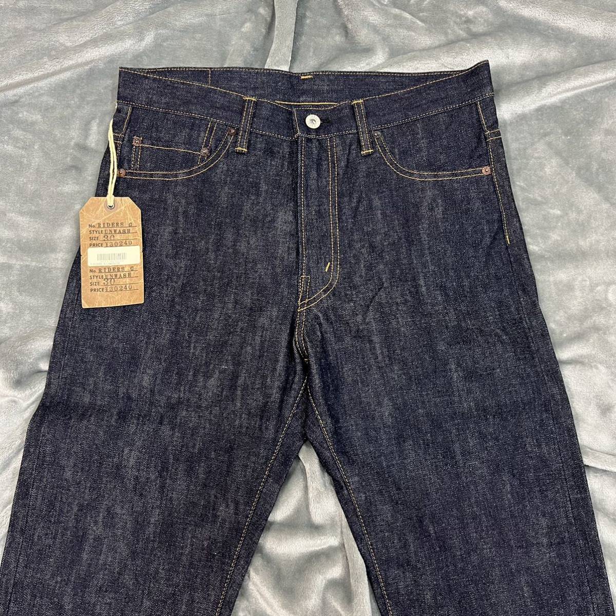 テンダーロイン ライダース G アンウォッシュ サイズ 30 tenderloin RIDERS G UNWASH size 30 13aw 新品 未使用保管品_画像3