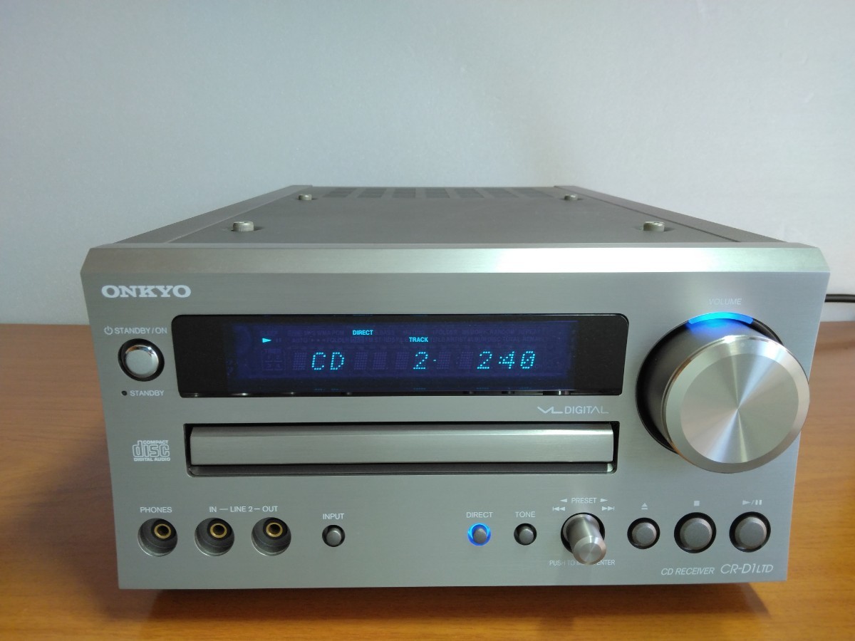 ピック新　ONKYO CR-D1LTD コンポ　CDプレーヤー　アンプ