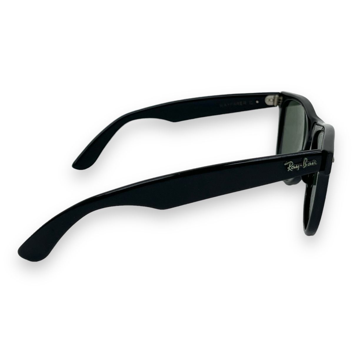 80s Ray-Ban レイバン サングラス 眼鏡 アイウェア ファッション ウェイファーラー Wayfarer II ウェリントン アジアンフィット 保存袋_画像3