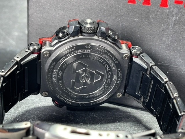 新品 CASIO カシオ G-SHOCK ジーショック MT-G 腕時計 電波ソーラー腕時計 モバイルリンク Bluetooth スマホリンク MTG-B1000XBD-1AJF_画像9