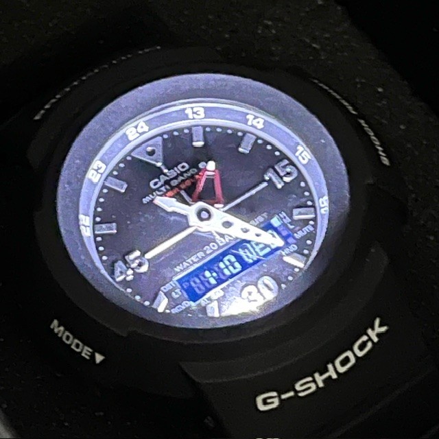 新品 CASIO G-SHOCK カシオ ジーショック AWG-M520 SERIES AWG-M520-1AJF 腕時計 電波ソーラー アナログ 20気圧防水 DIGITAL デジタル_画像8