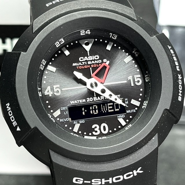 新品 CASIO G-SHOCK カシオ ジーショック AWG-M520 SERIES AWG-M520-1AJF 腕時計 電波ソーラー アナログ 20気圧防水 DIGITAL デジタル_画像1