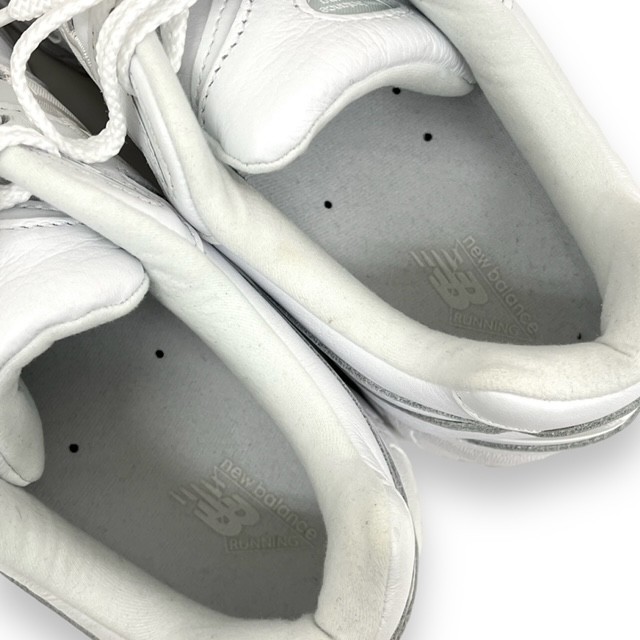 オールレザー 新品 NEW BALANCE ニューバランス 靴 スニーカー Triple White トリプルホワイト 28.5㎝ シューズ ML2002RI WHITE LEATHER