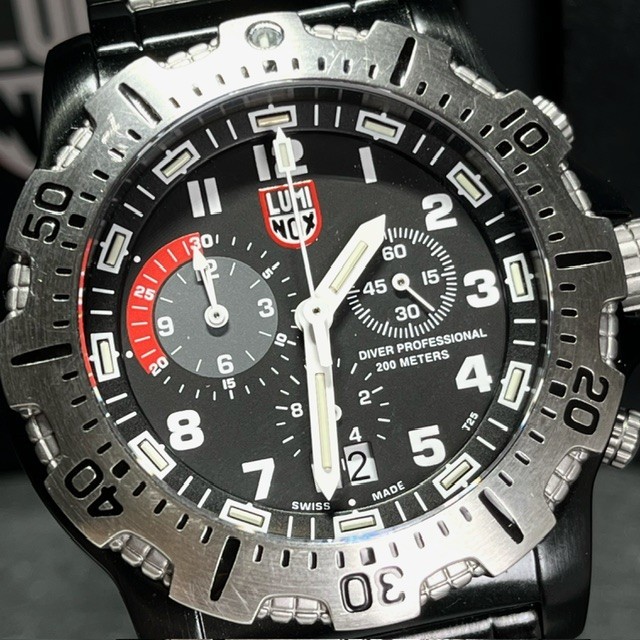 新品 LUMINOX ルミノックス EVO ULTIMATE アルティメイト GGL.L8352 腕時計 クオーツ Navy SEALs ネイビーシールズ クロノグラフ_画像1