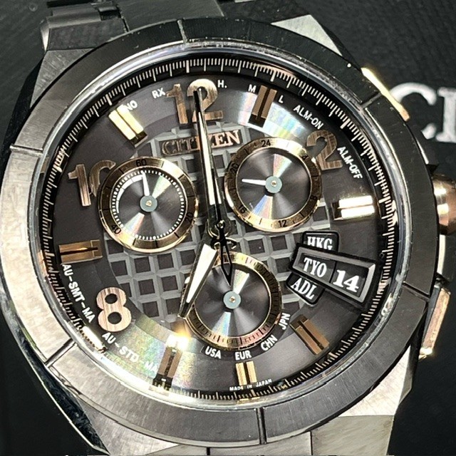 1500本限定 新品 25周年 CITIZEN ATTESA シチズン アテッサ BY0045-66E 電波ソーラー エコドライブ 腕時計 ダイレクトチタン_画像1