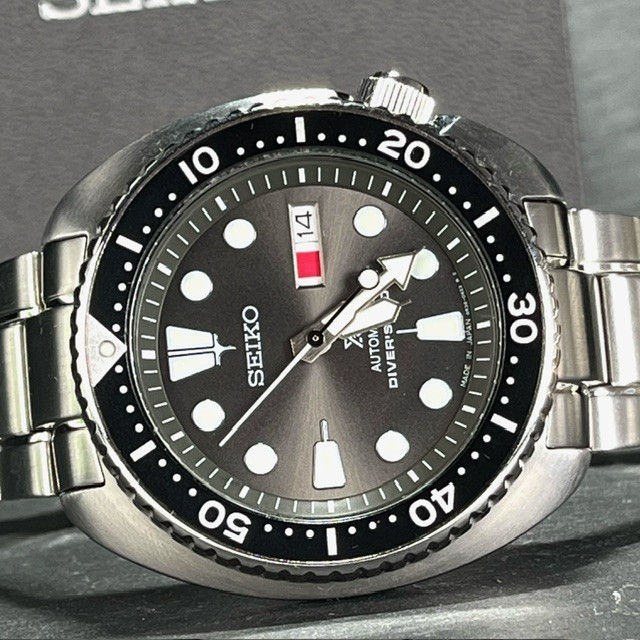 復刻モデル 新品 SEIKO PROSPEX セイコー プロスペックス SRPC23J1 DIVER'S 自動巻き 腕時計 ダイバーズ 200M防水 海外モデル ブラック_画像5