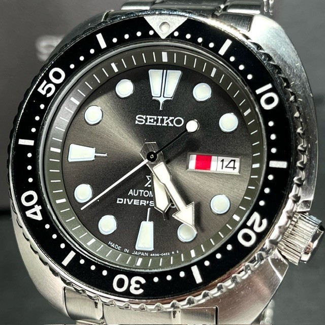 復刻モデル 新品 SEIKO PROSPEX セイコー プロスペックス SRPC23J1 DIVER'S 自動巻き 腕時計 ダイバーズ 200M防水 海外モデル ブラック_画像1
