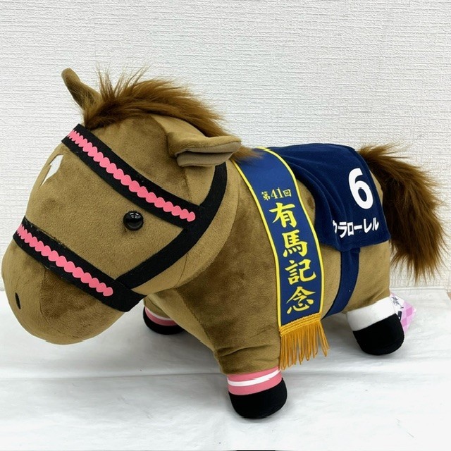 新品 サラブレッドコレクション BIG ぬいぐるみ サクラローレル 競馬 キャラクター タグ付き Sakura Laurel 競走馬 有馬記念 インテリア_画像1