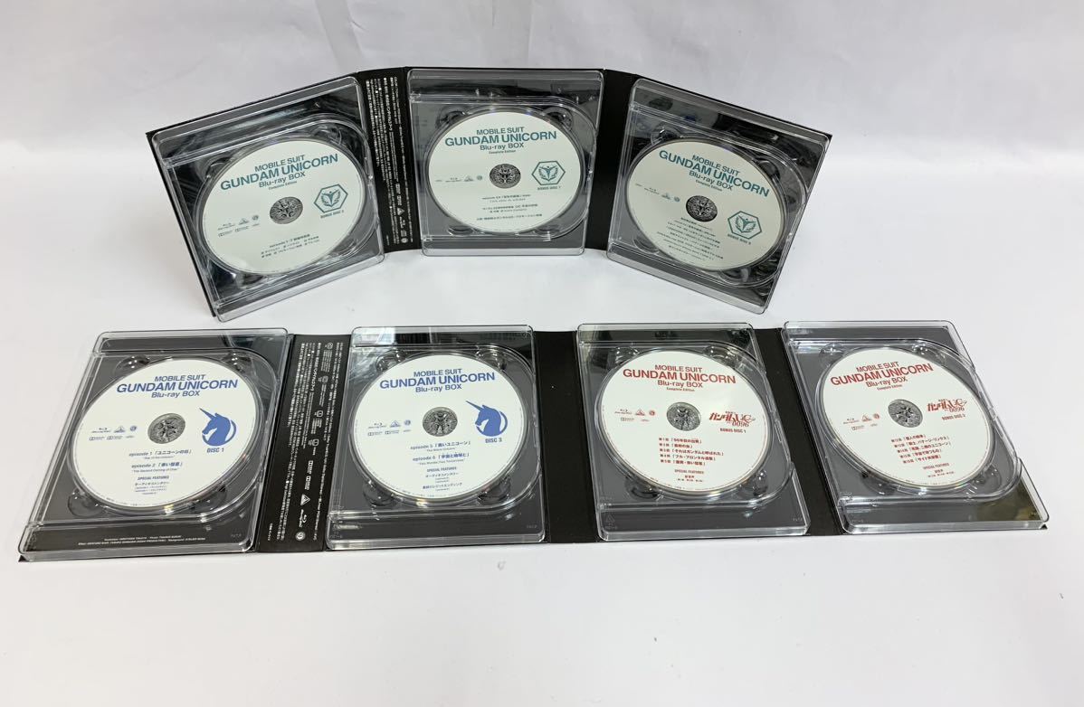 1円～ 機動戦士ガンダムUC Blu-ray BOX complete Edition 初回限定生産 [023] 011/853A_画像6