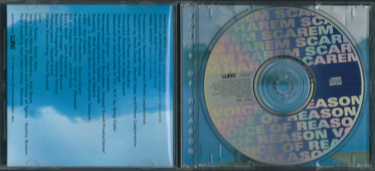 HAREM SCAREM / Voice Of Reason +1 WPCR-406 domestic record CD Harley m*skya- Lem / voice *ob* Lee znHARRY HESS RUBBER 4 sheets including in a package departure 