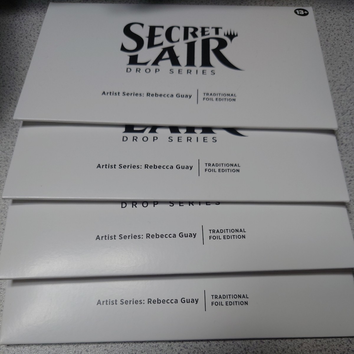 MTG SLD Artist Series:Rebecca Guay 英語版 TRADITIONAL FOIL Edition 4個セット Secret lair 未開封 石鍛冶の神秘家 他 即決