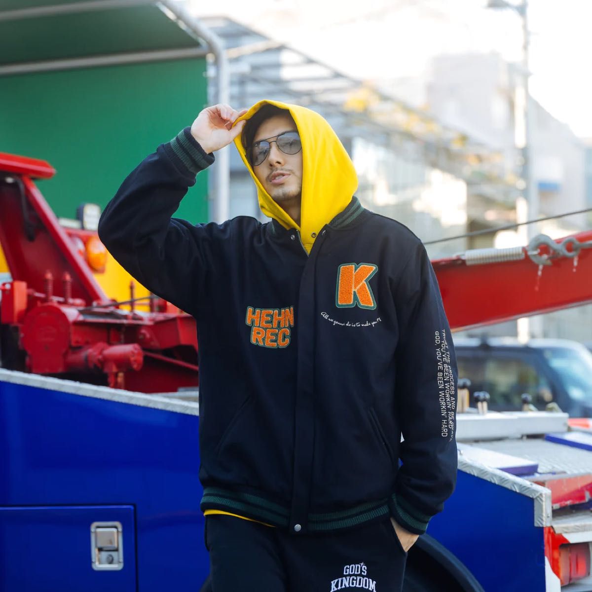 藤井風 Workin' Hard スタジャン M サイズ|Yahoo!フリマ(旧 藤井風 Workin' Hard スタジャン M サイズ|Yahoo!フリマ(旧