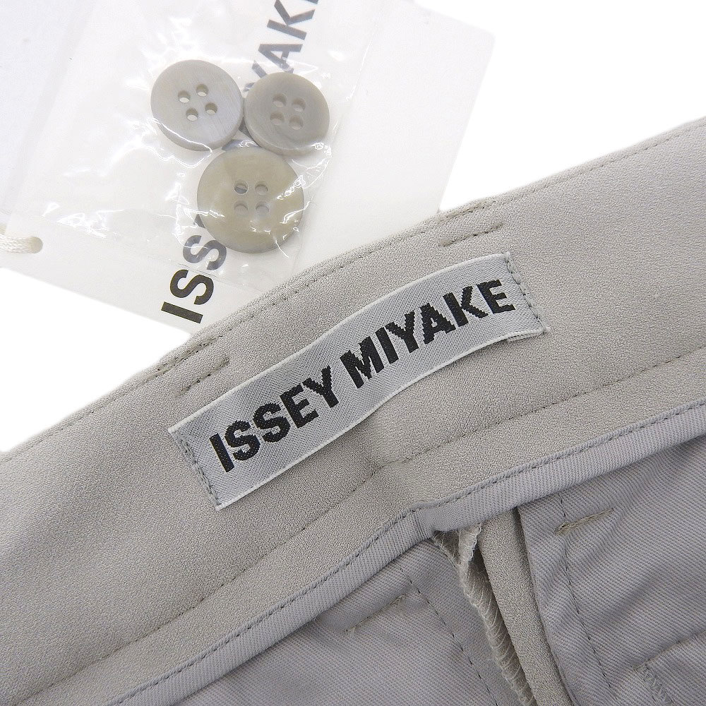 【セール！】◆未使用◆ イッセイミヤケ ISSEY MIYAKE パンツ ストレート ストレッチ サイズ1 レディース [255693]_画像7