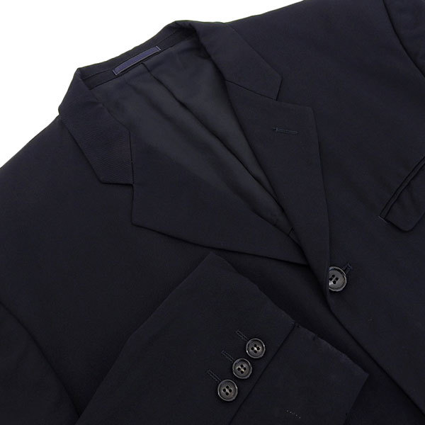 【セール！】コムデギャルソン COMME des GARCONS 日本製 ウール100％ テーラードジャケット ブラック sizeS [Y00812]_画像3